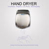 XinDa GSQ60K Профессиональная коммерческая электрическая высокоскоростная автоматическая сушилка для рук из АБС-пластика, сушилка для рук с прохладным и теплым ветром