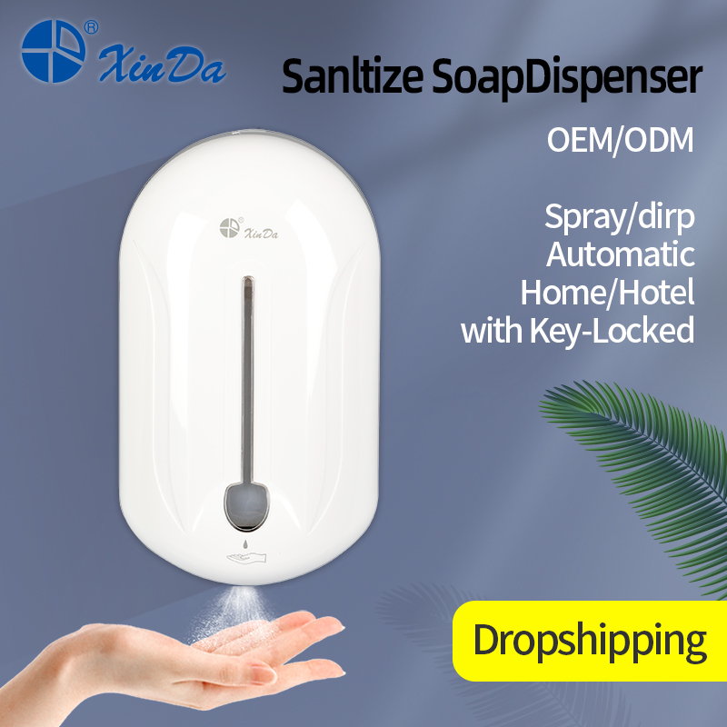 XinDa ZYQ110 Автоматический инфракрасный капельный спрей Бесконтактный дозатор жидкого мыла для отеля для дозатора мыла в ванной комнате