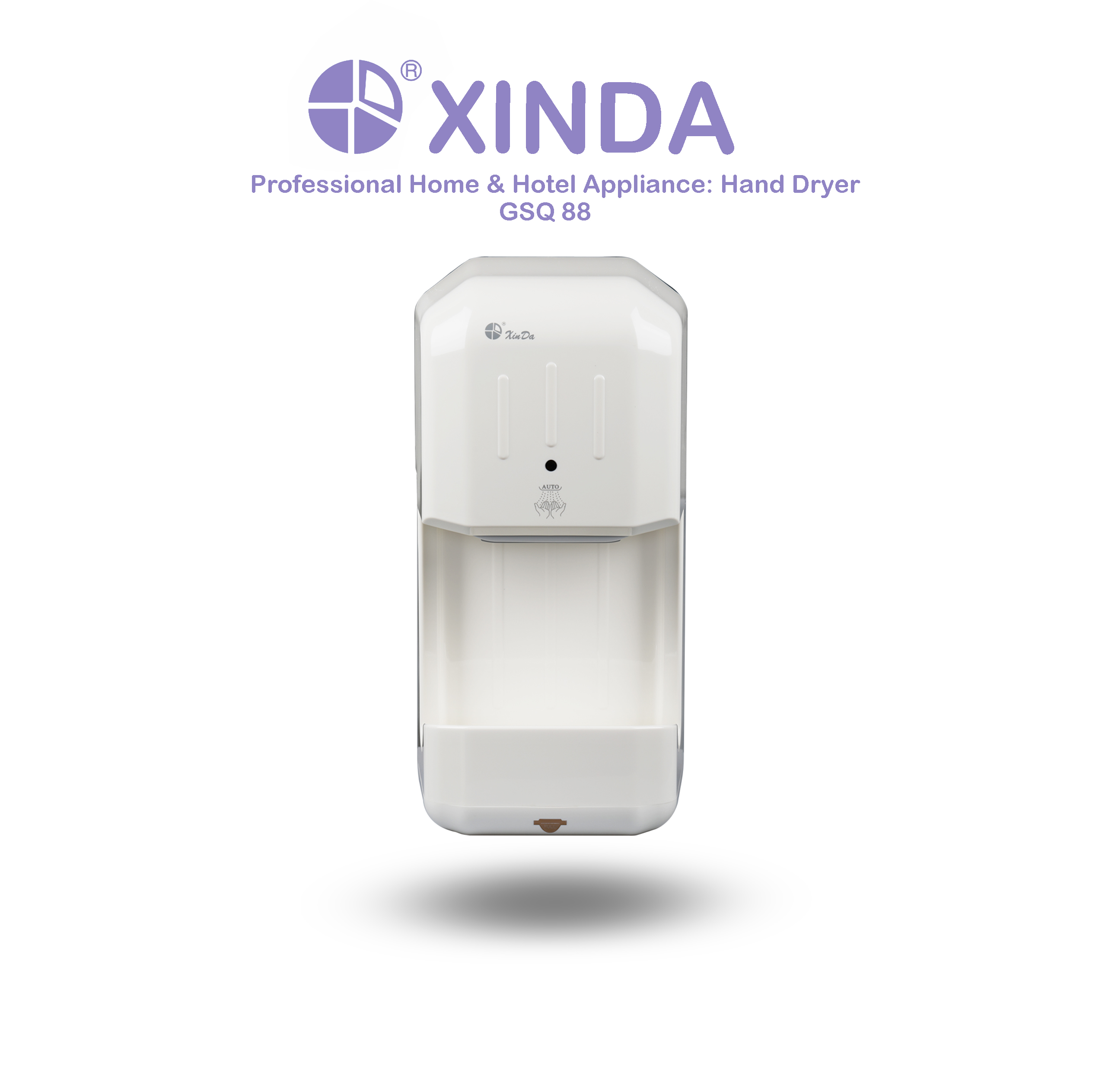XinDa GSQ88 Автоматическая сушилка для рук с отрицательным анионом для ванной комнаты Сушилка для ног для коммерческого туалета с озоном Сушилка для рук