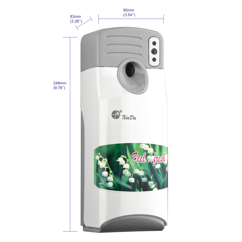 Автоматический освежитель воздуха с батарейным питанием, установленный на стене, дозатор аэрозоля духов