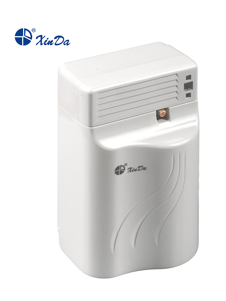 XinDa PXQ188B Высококачественный пользовательский логотип Электрический диспенсер для духов Автоматический освежитель воздуха для отеля Духи Аэрозольный диспенсер