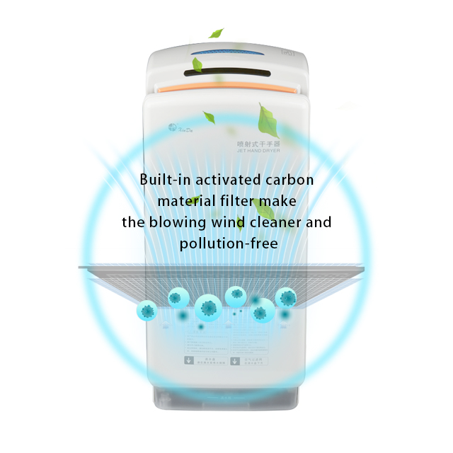 Энергосберегающая настенная автоматическая сушилка для рук Сушилка для рук